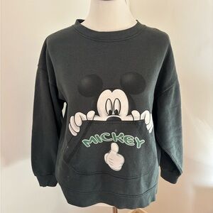 Vintage Mickey Mouse Graphic Sweatshirt